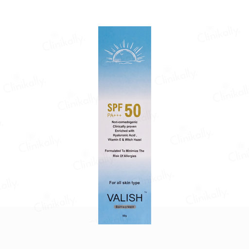 Valish Sunscreen SPF 50 PA+++